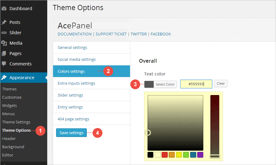 How To Change Theme Color In Wordpress